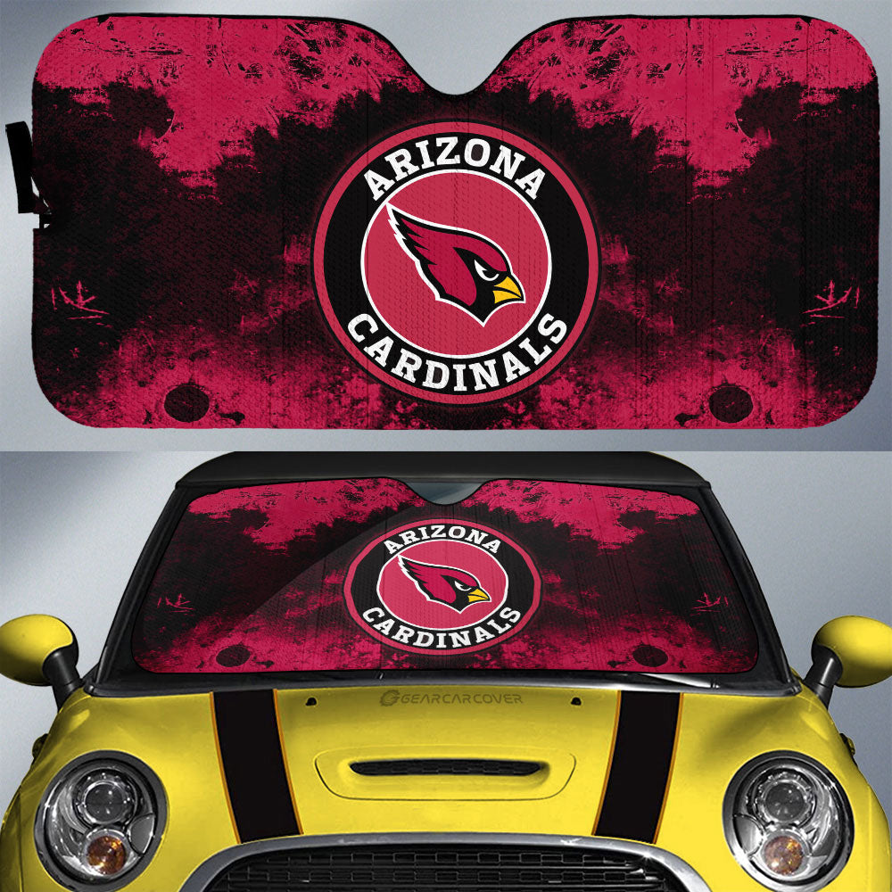 Arizona Cardinals Car Sunshade Custom Car Accessories - Gearcarcover - 1