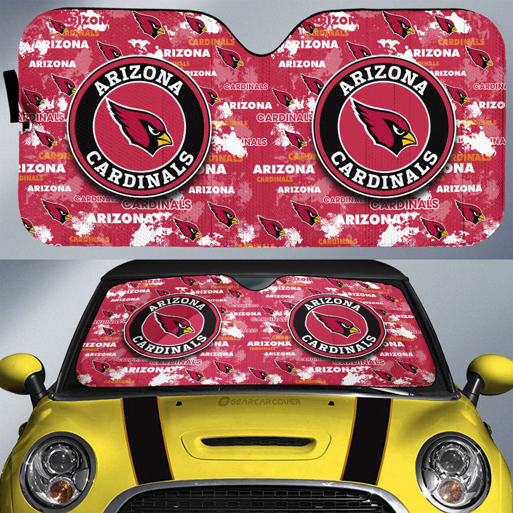 Arizona Cardinals Car Sunshade Custom Car Accessories - Gearcarcover - 1