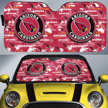 Arizona Cardinals Car Sunshade Custom Car Accessories - Gearcarcover - 1