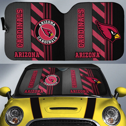 Arizona Cardinals Car Sunshade Custom Car Accessories - Gearcarcover - 1
