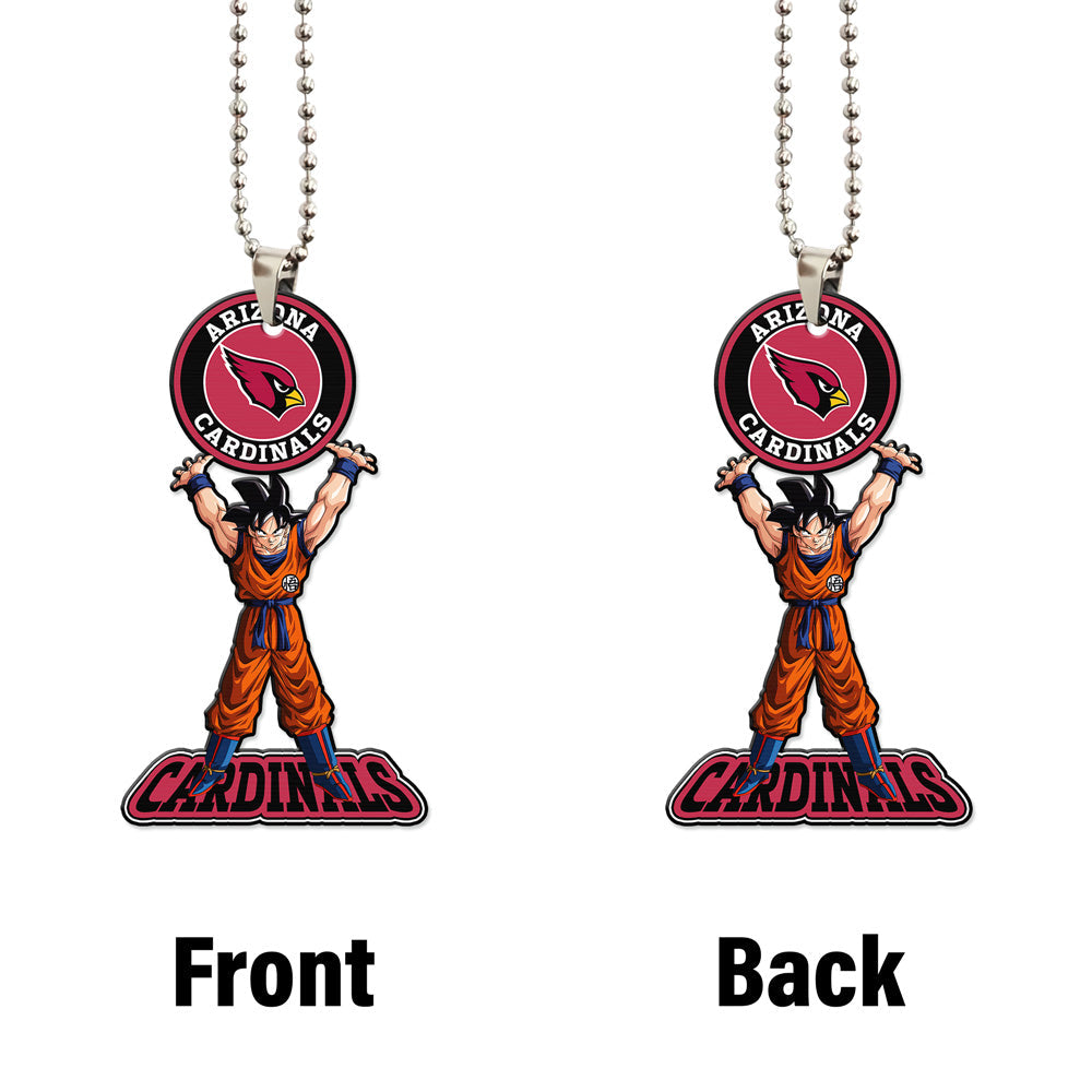 Arizona Cardinals Ornament Goku Car Accessories - Gearcarcover - 4