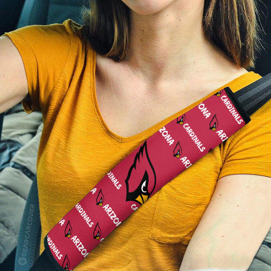 Arizona Cardinals Seat Belt Covers Sporty Team Collection - Gearcarcover - 2