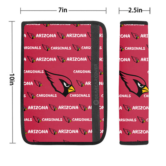 Arizona Cardinals Seat Belt Covers Sporty Team Collection - Gearcarcover - 1