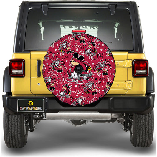 Arizona Cardinals Spare Tire Covers Camera Hole Cartoon Theme Collection - Gearcarcover - 1