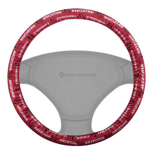 Arizona Cardinals Steering Wheel Cover Sporty Team Collection - Gearcarcover - 2