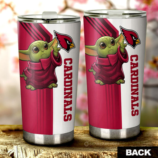 Arizona Cardinals Tumbler Cup Custom Car Accessories - Gearcarcover - 2