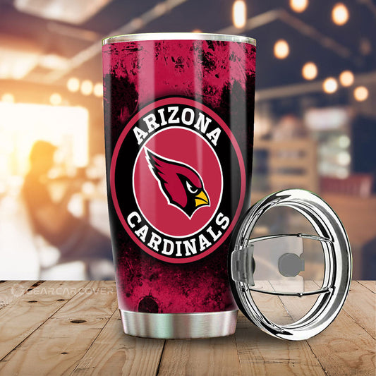 Arizona Cardinals Tumbler Cup Custom Car Accessories - Gearcarcover - 2