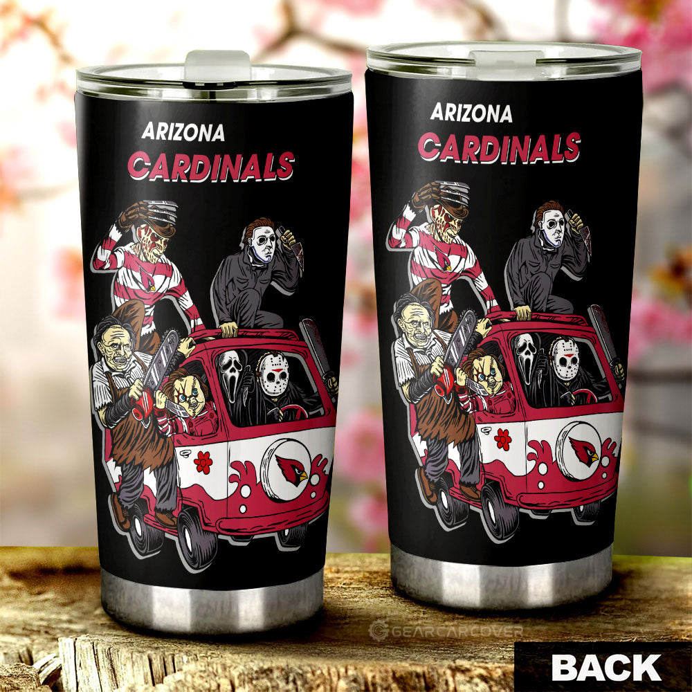Arizona Cardinals Tumbler Cup Custom Car Accessories - Gearcarcover - 2
