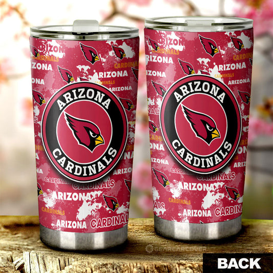 Arizona Cardinals Tumbler Cup Custom Car Accessories - Gearcarcover - 2
