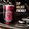 Arizona Cardinals Tumbler Cup Custom Car Accessories - Gearcarcover - 3