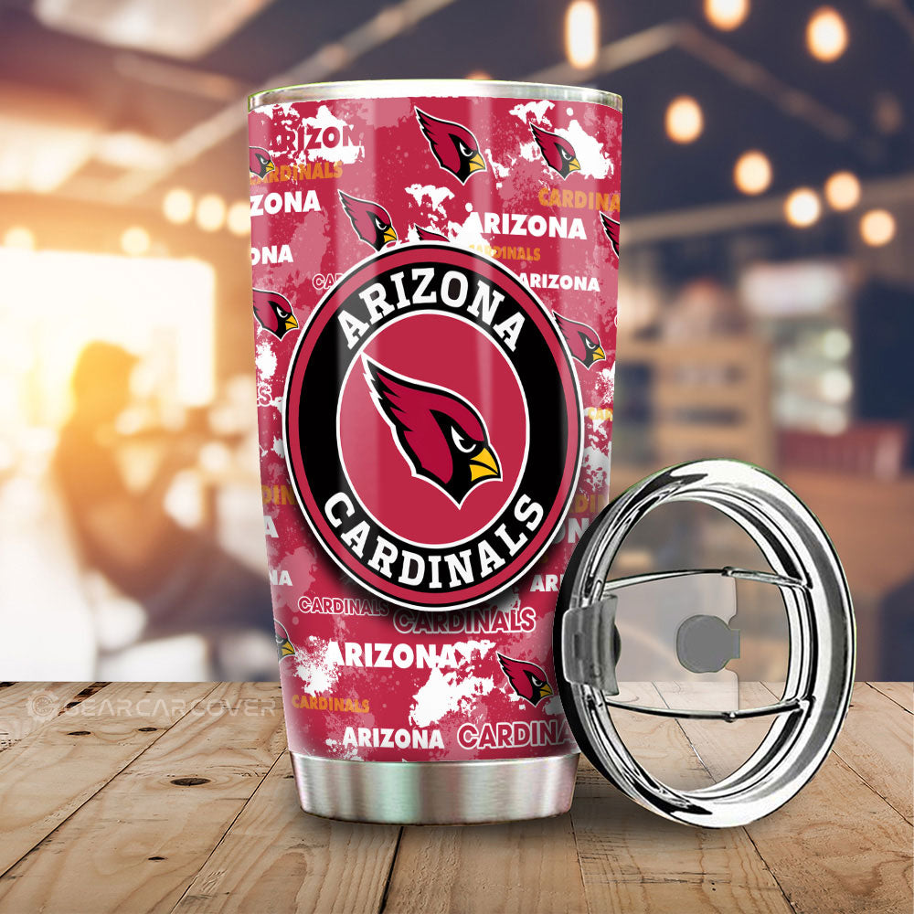 Arizona Cardinals Tumbler Cup Custom Car Accessories - Gearcarcover - 1