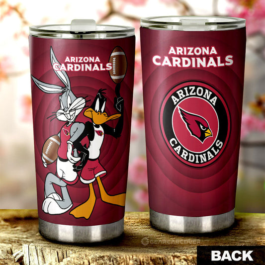 Arizona Cardinals Tumbler Cup Custom Car Accessories - Gearcarcover - 1