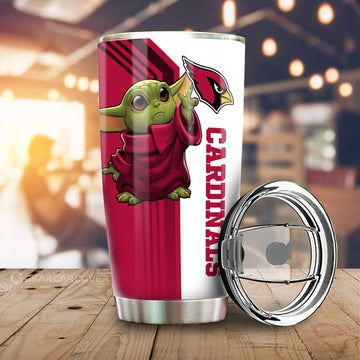 Arizona Cardinals Tumbler Cup Custom Car Accessories - Gearcarcover - 1