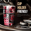Arizona Cardinals Tumbler Cup Custom Ugly Style Car Accessories - Gearcarcover - 3