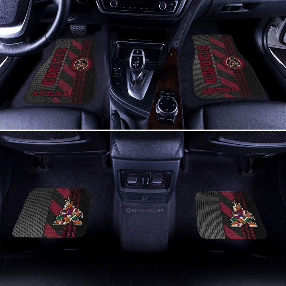 Arizona Coyotes Car Floor Mats Custom Car Accessories - Gearcarcover - 2