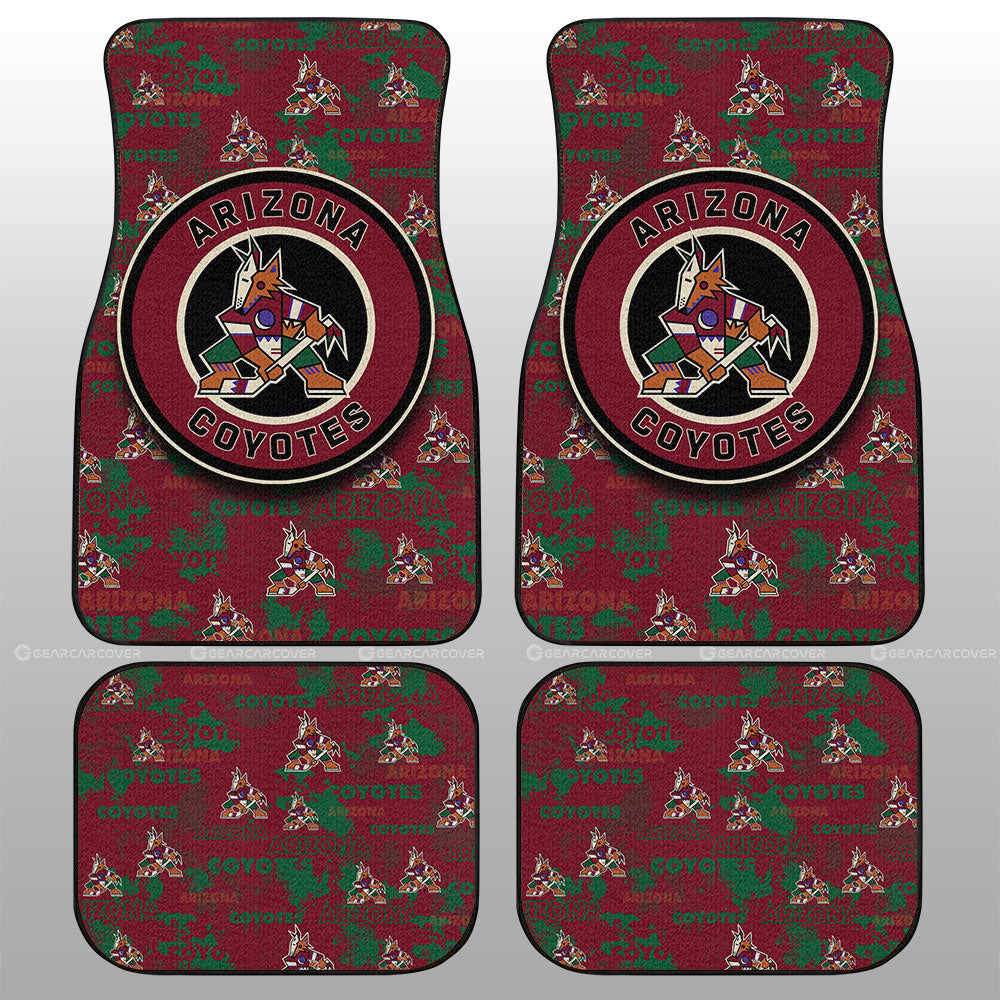 Arizona Coyotes Car Floor Mats Custom Car Accessories - Gearcarcover - 1