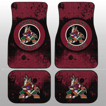 Arizona Coyotes Car Floor Mats Custom Car Accessories - Gearcarcover - 1