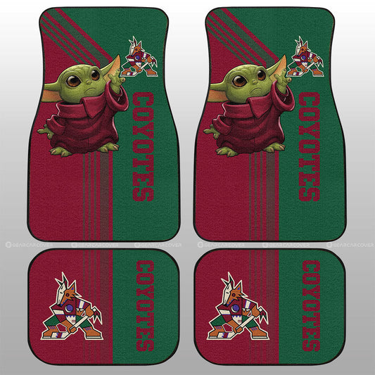 Arizona Coyotes Car Floor Mats Custom Car Accessories - Gearcarcover - 1