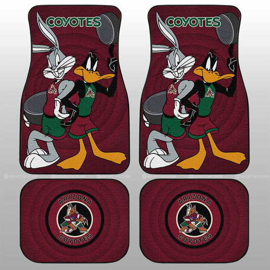 Arizona Coyotes Car Floor Mats Custom Car Accessories - Gearcarcover - 1