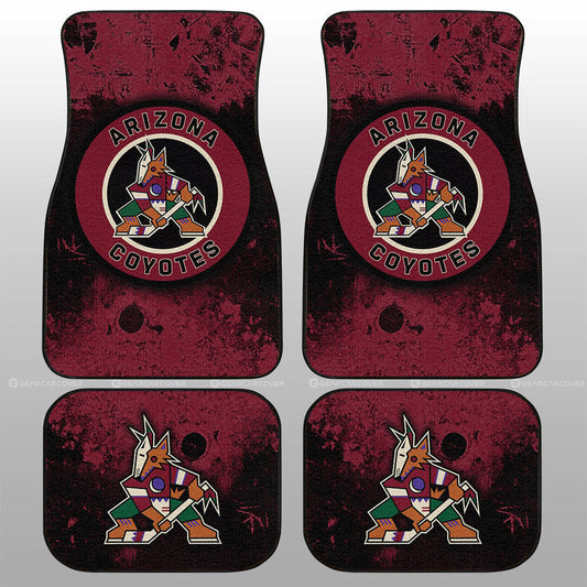 Arizona Coyotes Car Floor Mats Custom Car Accessories - Gearcarcover - 1