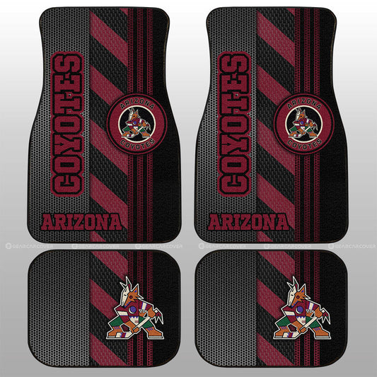 Arizona Coyotes Car Floor Mats Custom Car Accessories - Gearcarcover - 1