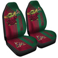 Arizona Coyotes Car Seat Covers Baby Yoda Car Accessories - Gearcarcover - 3