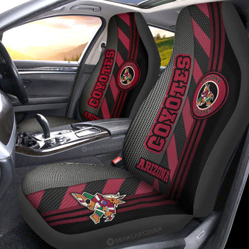 Arizona Coyotes Car Seat Covers Custom Car Accessories - Gearcarcover - 1