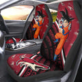Arizona Coyotes Car Seat Covers Goku Car Decorations For Fans - Gearcarcover - 2