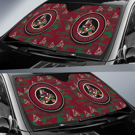 Arizona Coyotes Car Sunshade Custom Car Accessories - Gearcarcover - 2