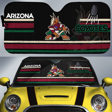 Arizona Coyotes Car Sunshade Custom Car Accessories - Gearcarcover - 1