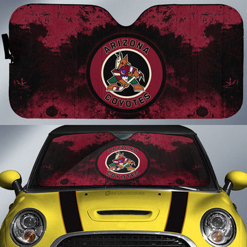 Arizona Coyotes Car Sunshade Custom Car Accessories - Gearcarcover - 1