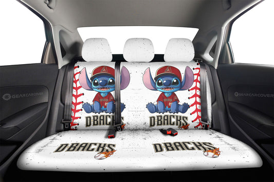 Arizona Diamondbacks Car Back Seat Covers Stitch Theme Collection - Gearcarcover - 2