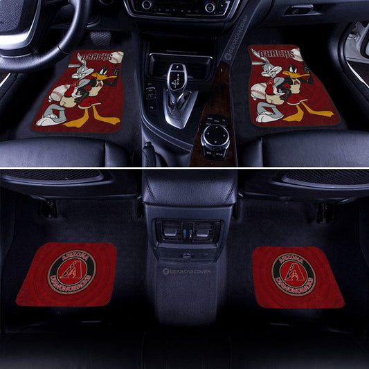Arizona Diamondbacks Car Floor Mats Custom Car Accessories - Gearcarcover - 2