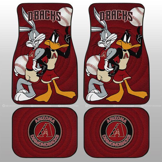 Arizona Diamondbacks Car Floor Mats Custom Car Accessories - Gearcarcover - 1