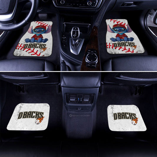 Arizona Diamondbacks Car Floor Mats Stitch Theme Collection - Gearcarcover - 2