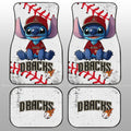 Arizona Diamondbacks Car Floor Mats Stitch Theme Collection - Gearcarcover - 1