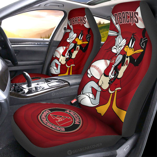 Arizona Diamondbacks Car Seat Covers Custom Car Accessories - Gearcarcover - 1