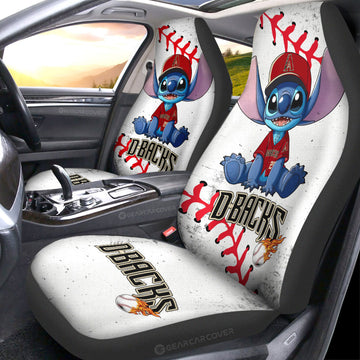 Arizona Diamondbacks Car Seat Covers Stitch Theme Collection - Gearcarcover - 1