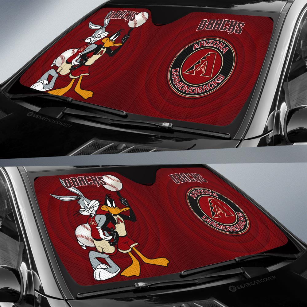 Arizona Diamondbacks Car Sunshade Custom Car Accessories - Gearcarcover - 2