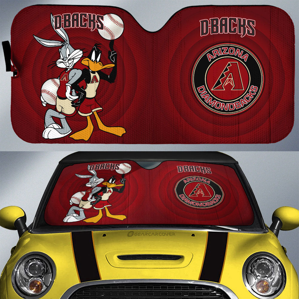 Arizona Diamondbacks Car Sunshade Custom Car Accessories - Gearcarcover - 1