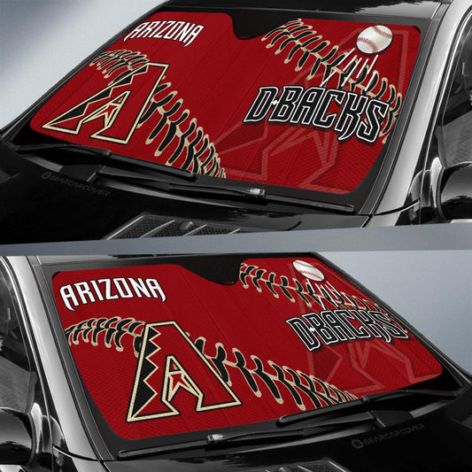 Arizona Diamondbacks Car Sunshade Custom Car Accessories - Gearcarcover - 2