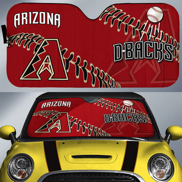 Arizona Diamondbacks Car Sunshade Custom Car Accessories - Gearcarcover - 1