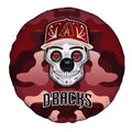 Arizona Diamondbacks Spare Tire Covers Camera Hole Skull Theme Collection - Gearcarcover - 4