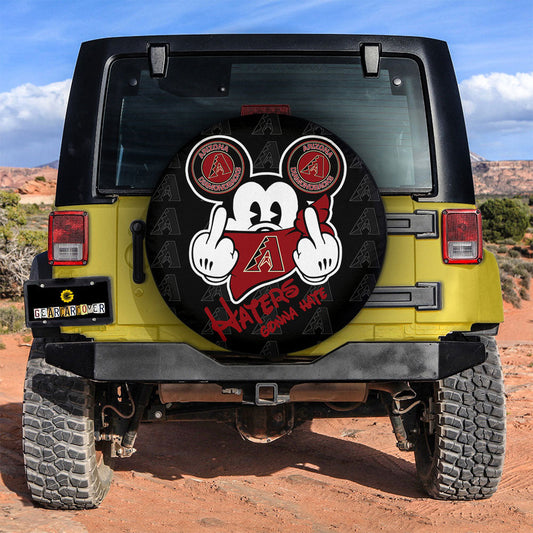 Arizona Diamondbacks Spare Tire Covers Custom Car Accessories - Gearcarcover - 2
