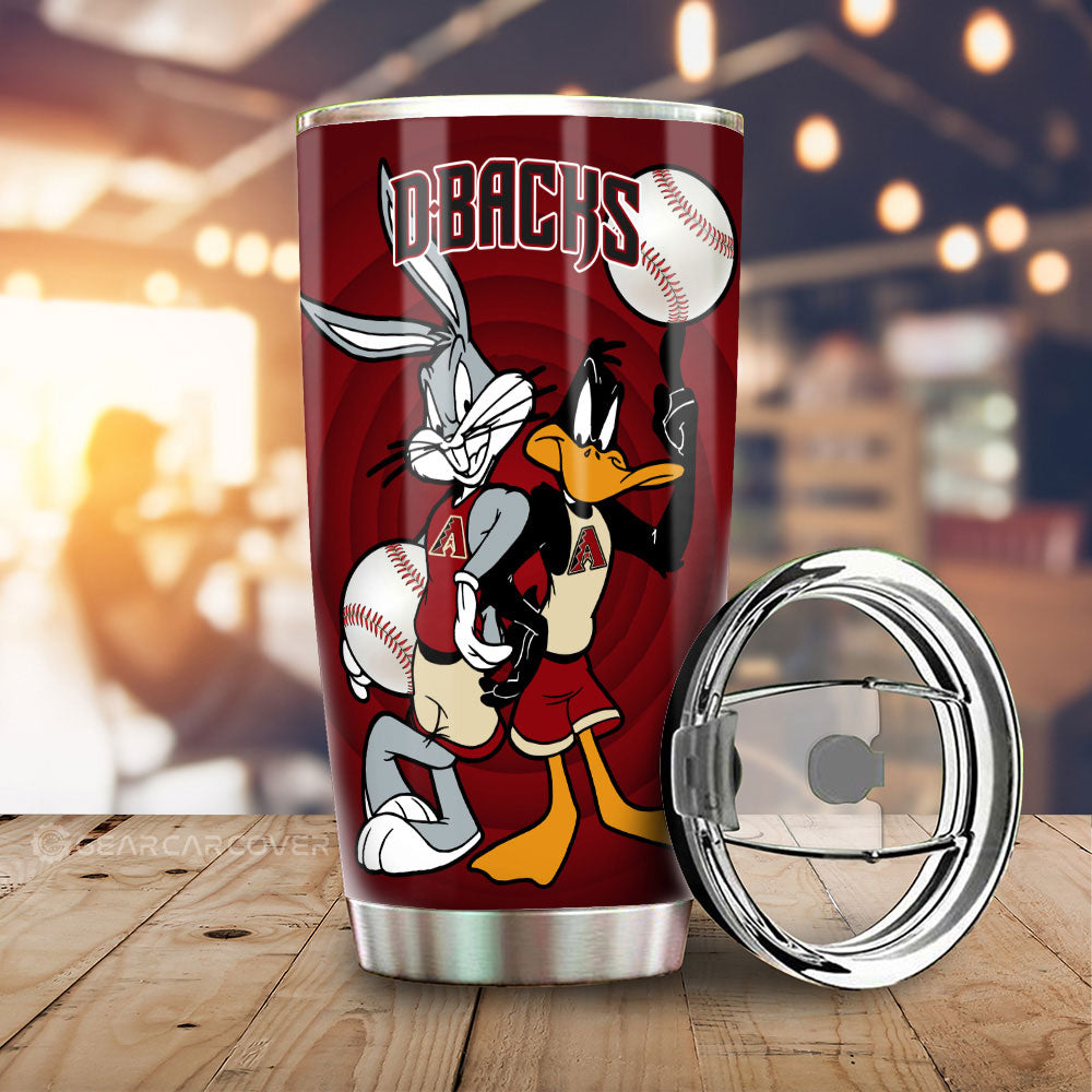 Arizona Diamondbacks Tumbler Cup Custom Car Accessories - Gearcarcover - 2