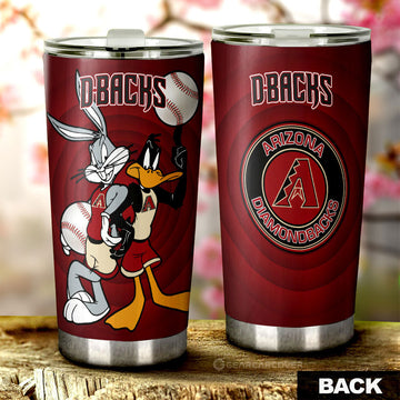 Arizona Diamondbacks Tumbler Cup Custom Car Accessories - Gearcarcover - 1