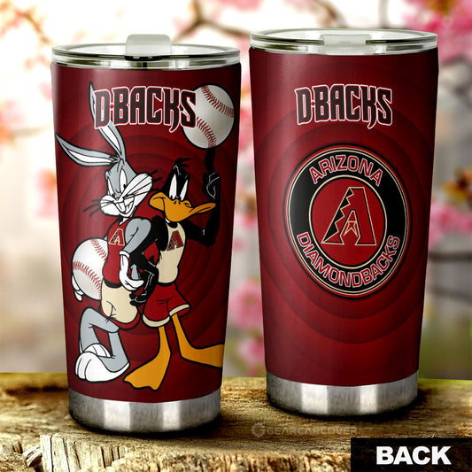 Arizona Diamondbacks Tumbler Cup Custom Car Accessories - Gearcarcover - 1