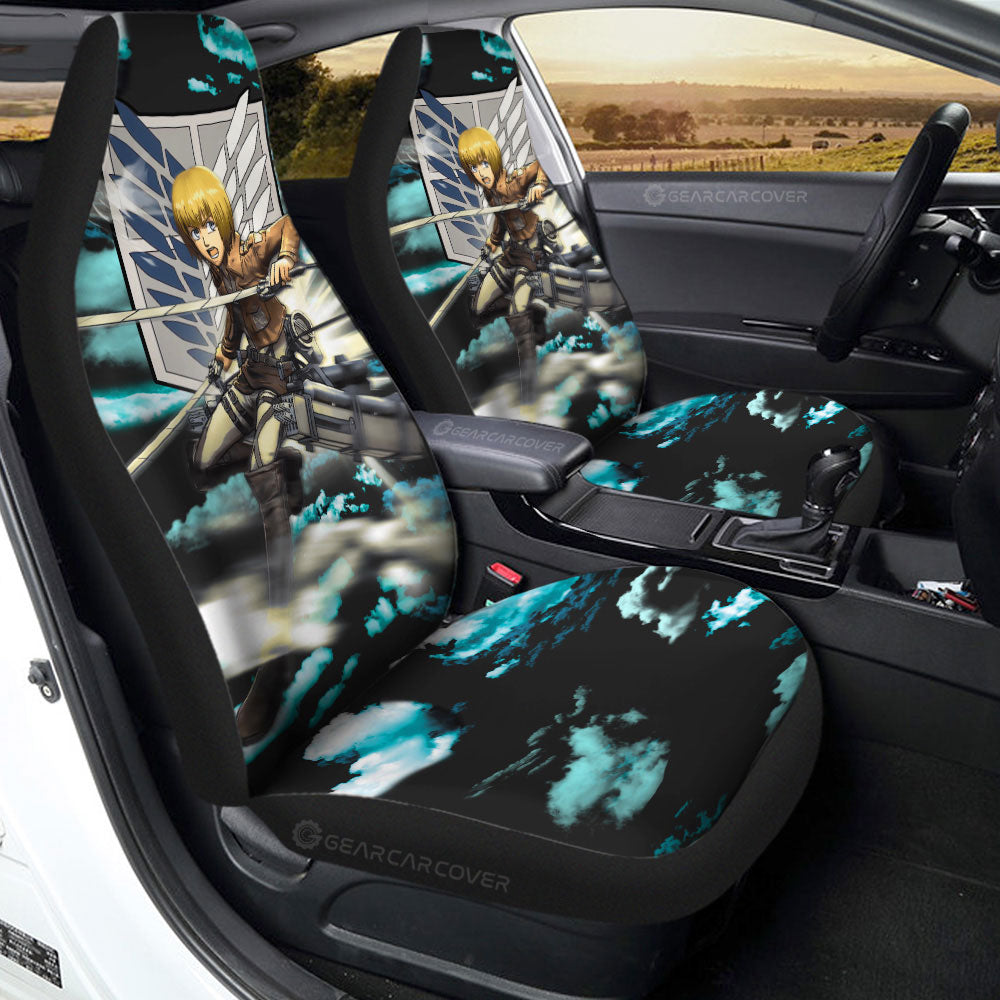 Armin Arlert Car Seat Covers Custom Car Accessories - Gearcarcover - 3