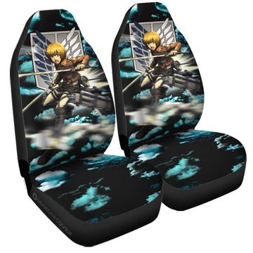 Armin Arlert Car Seat Covers Custom Car Accessories - Gearcarcover - 1