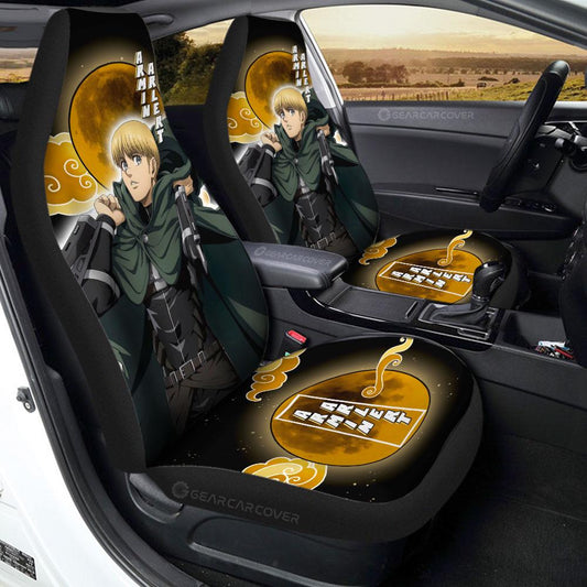 Armin Arlert Car Seat Covers Custom - Gearcarcover - 1